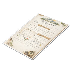 My Progress Journal Printable Daily Reflection Notepad