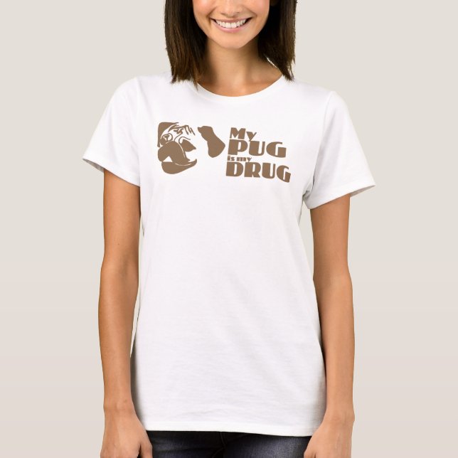 My Pug is my Drug Tank Top (Front)