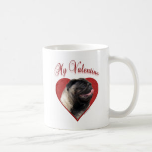 My Pug Valentine Coffee Mug