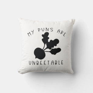 My Puns Are Unbeetable Cushion