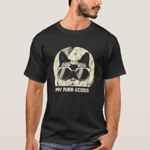 My Purr-Ecious Cat Mum Couples Cat Dad Lovers Birt T-Shirt