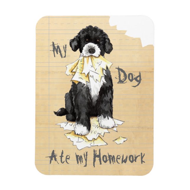 My PWD Ate My Homework Magnet (Vertical)