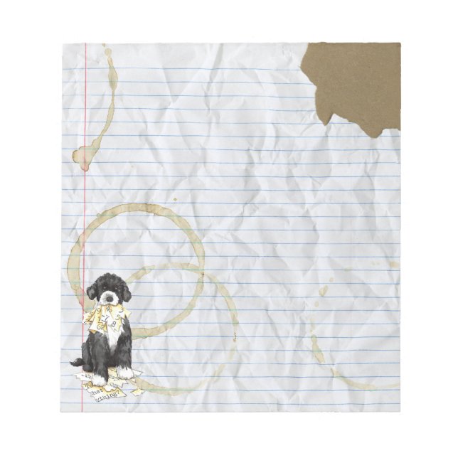 My PWD Ate My Lesson Plan Notepad (Front)