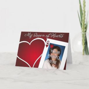 My Queen of Hearts - Poker Love Card