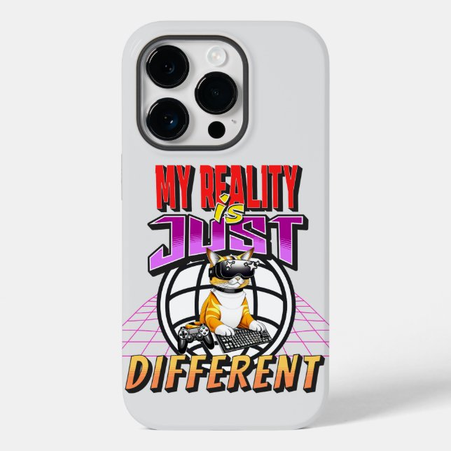 MY REALITY IS JUST DIFFERENT! Case-Mate iPhone CASE (Back)