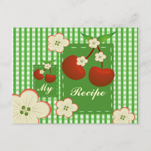 My Recipe Cherry Patch Postcard