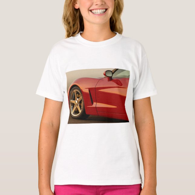 My Red Corvette T-Shirt (Front)