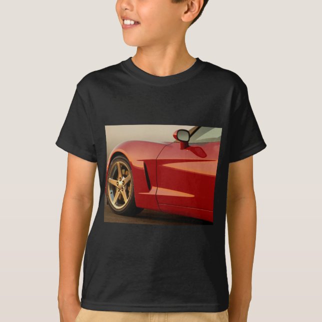 My Red Corvette T-Shirt (Front)