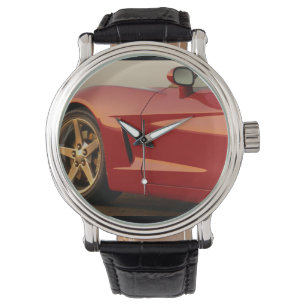 My Red Corvette Watch