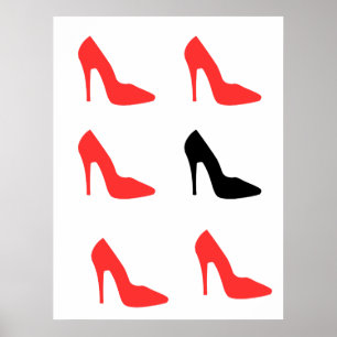 My Red Shoe Poster