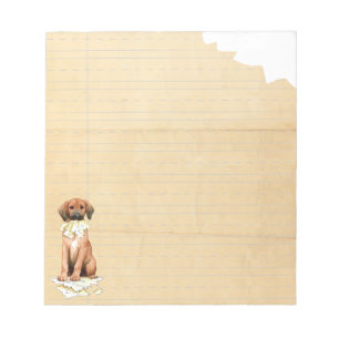 My Redbone Ate My Homework Notepad
