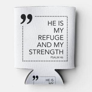 My Refuge and Strength Scripture Promises Scriptur Can Cooler