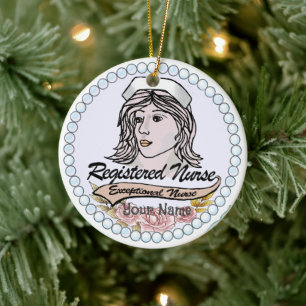 My Registered Nurse  Ceramic Ornament