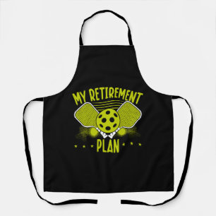 My Retirement Pickleball Plan Apron