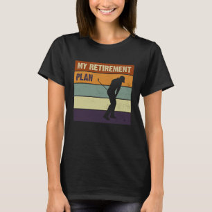 My Retirement Plan Golf Players for Mom Dad Boxing T-Shirt