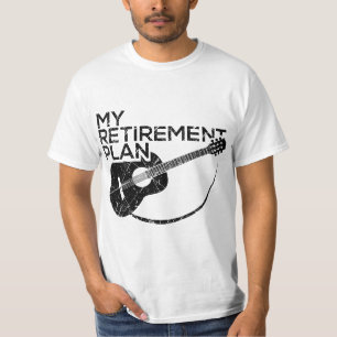 My Retirement Plan Guitar Funny Musicians T-Shirt