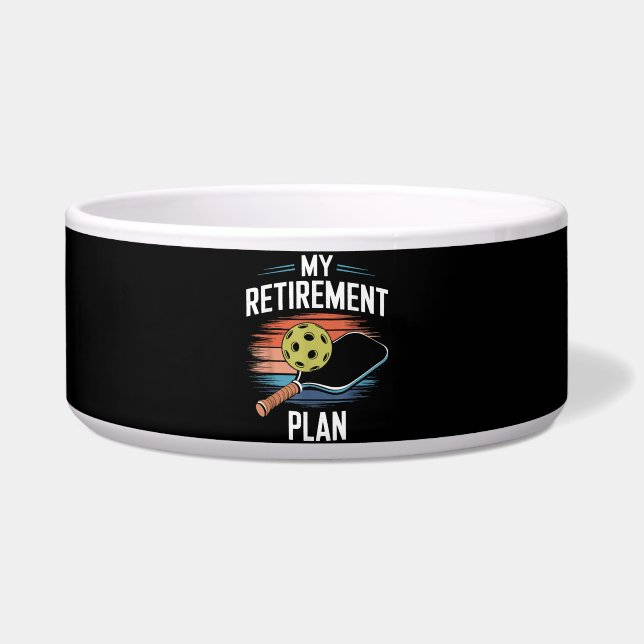 My Retirement Plan Pickleball Player (Front)