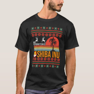 My Retirement Plan Shiba Inu Shib Crypto Currency  T-Shirt