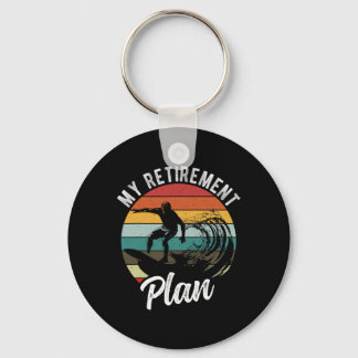 My Retirement Plan Surfing Retirement Plan  Key Ring