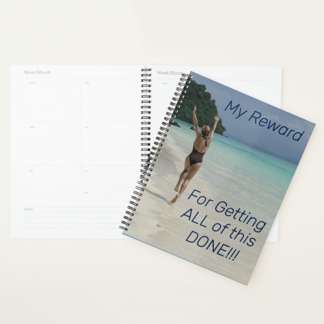 My REWARD for getting all of this done! Planner (Display)