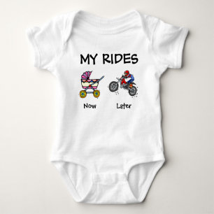 My Rides Motocross Dirt Bike Baby Bodysuit