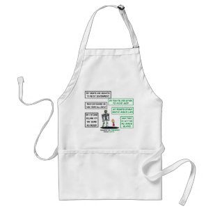 My rights standard apron