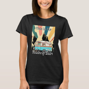 My Roadtrip Retro Rv Camping And Traveler 1 T-Shirt