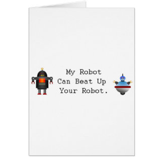 My Robot Can Beat Up Your Robot