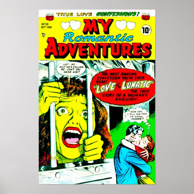 My Romantic Adventures Poster (Front)