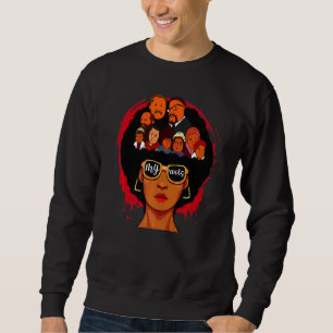 My Roots Back Powerful History Usa Month Pride Dna Sweatshirt