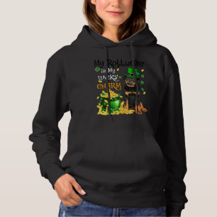 My Rottweiler Is My Lucky Charm Cute Dog Patricks Hoodie