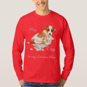 My Russell Terrier Ate My Lesson Plan T-Shirt