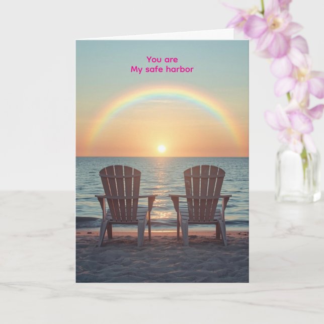My Safe harbour Card (Orchid)
