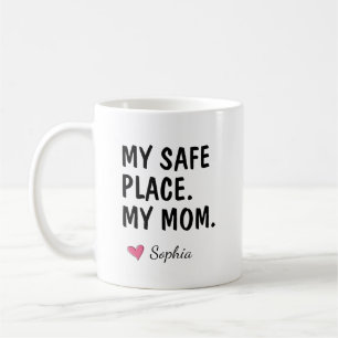 My Safe Place My Mum Personalised Gift Coffee Mug