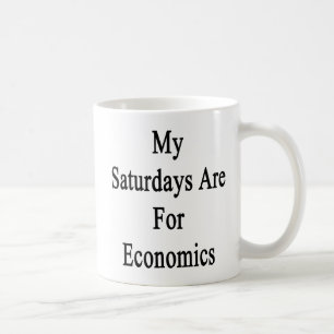 My Saturdays Are For Economics Coffee Mug