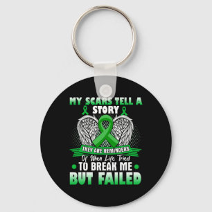 My Scars Tell A Story - Kidney Disease Awareness Key Ring