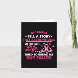 My Scars Tell A Story Of How I Beat Cancer Card