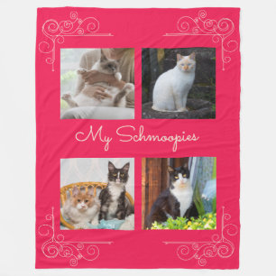 My Schmoopies Photo Fleece Blanket