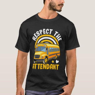 My School Bus Monitor Voice Bus Monitor T-Shirt