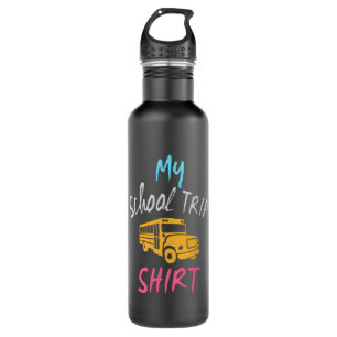 My School Trip Shirt 710 Ml Water Bottle