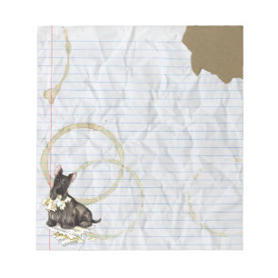 My Scottie Ate my Lesson Plan Notepad