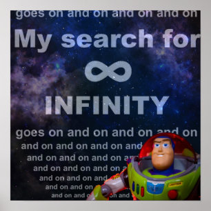 My Search for Infinity goes on and on. Poster