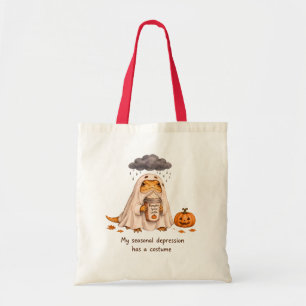 My Seasonal Depression Costume Bearded Dragon Art Tote Bag