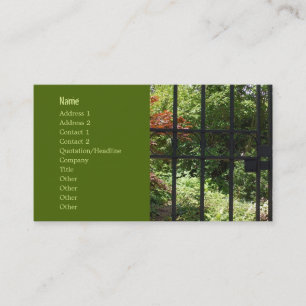 My Secret Garden Business Card