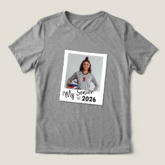 My Senior Custom Picture Volleyball Shirt