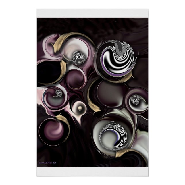 "My Sensitive Morphysm" Glossy Poster (Front)