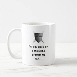 My shield bible verse coffee mug