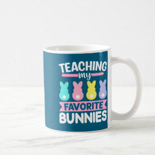 My Shirt Easter Teacher Bunny Teaching Favorite Coffee Mug