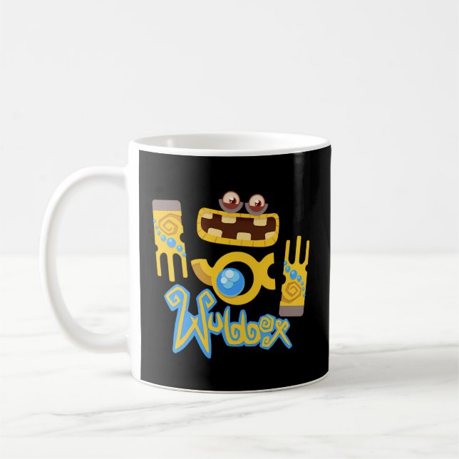 My Singing Monsters Wubbox Blue Small Coffee Mug (Left)