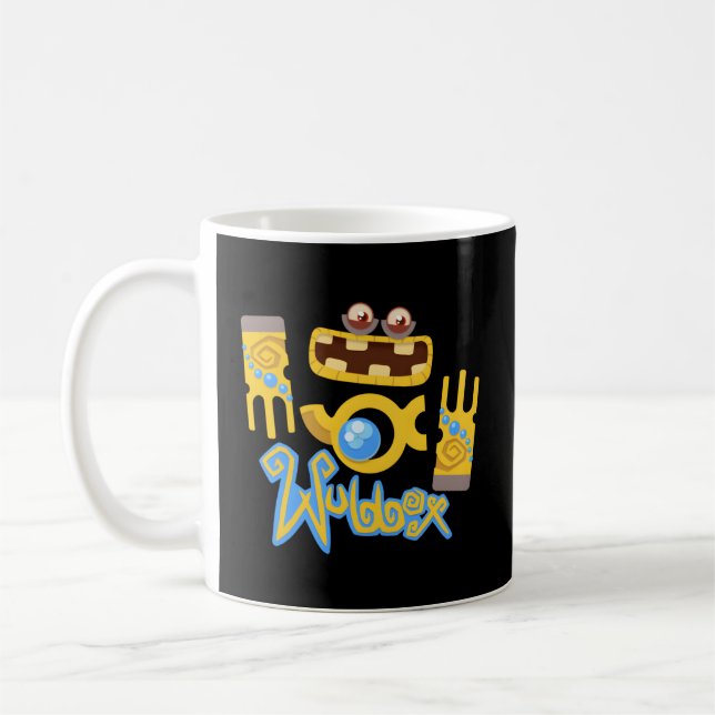 My Singing Monsters Wubbox Blue Small Coffee Mug (Left)